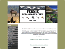 Tablet Screenshot of ferniergc.com